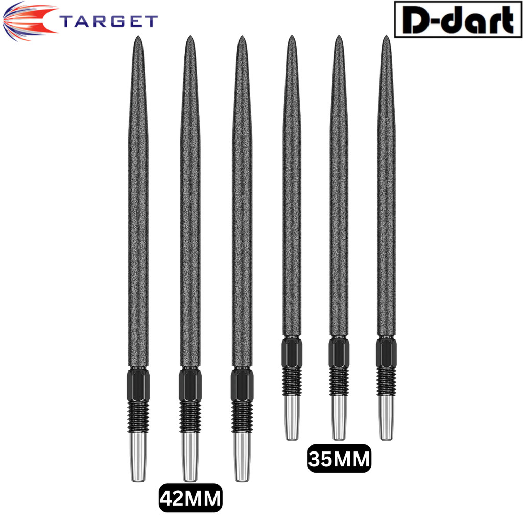 TARGET Dart Point - SWISS SLK POINT BLACK/GOLD/SILVER REPLACEMENT STEEL ...