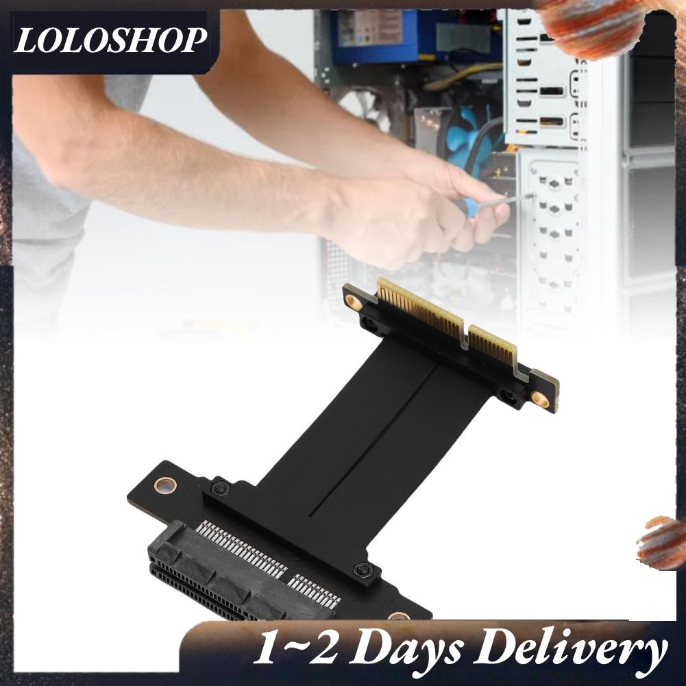 loloshop-my Homairate GPU Extension Cable Segmented PCIe 4.0 X4 for ...