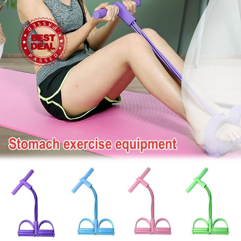 Sit-up Resistance Band Foot Stirrup Puller Exercise Equipment O9l7 ...