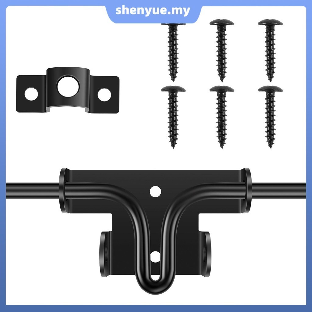 Slide Bolt Lock Iron Gate Latch Heavy Duty Door Lock Bolt Gate Lock ...
