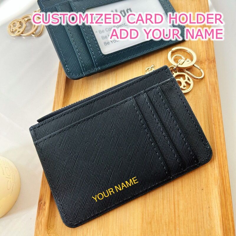Premium Synthetic Leather Slim Card Holder Business Card ID Card