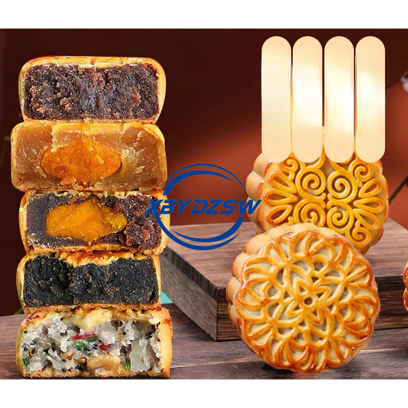 【XBYDZSW】Mid-Autumn Festival Cantonese mooncake lotus paste egg yolk ...