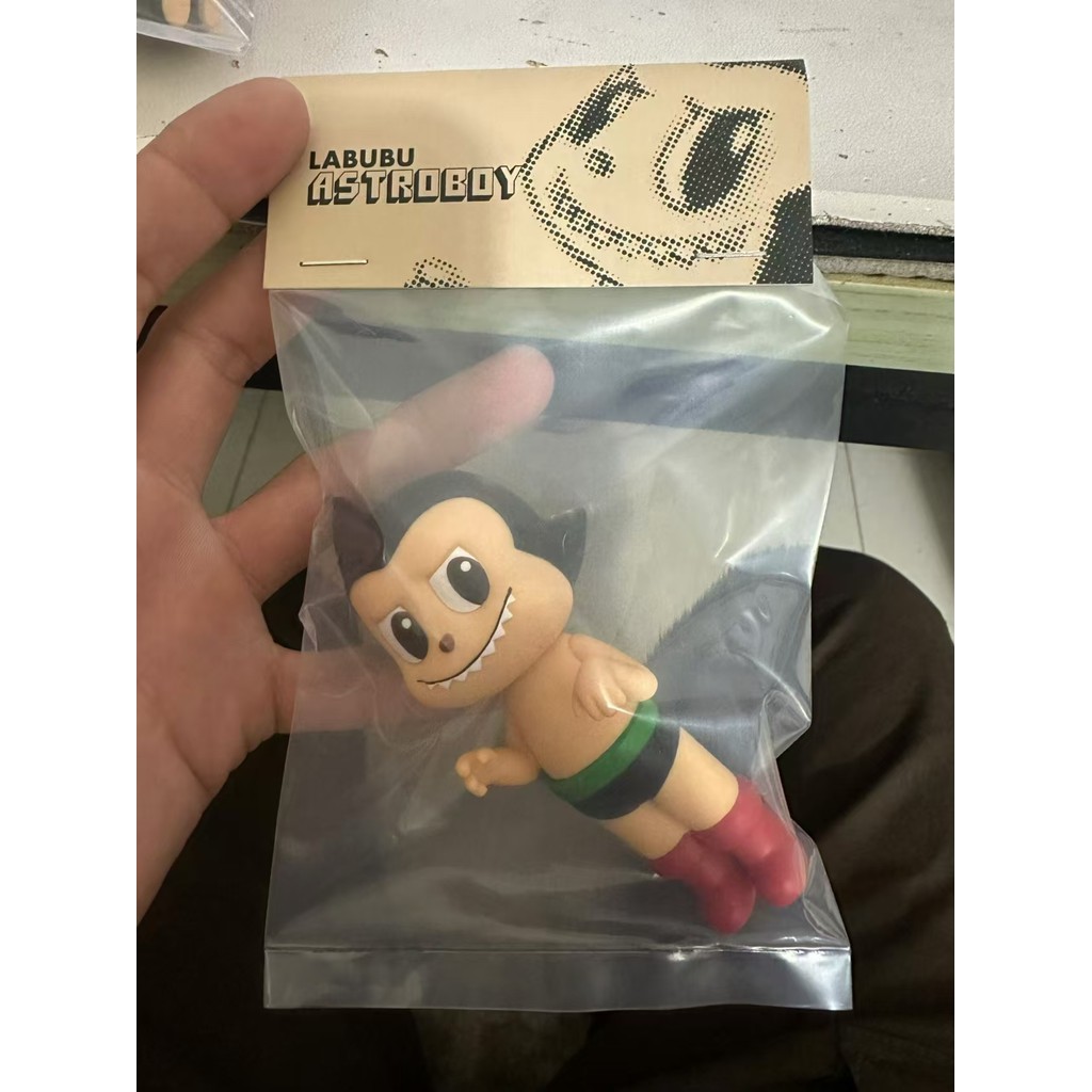 Labubu Mini Astro Boy Labubu X Astro Boy X How2work 10cm