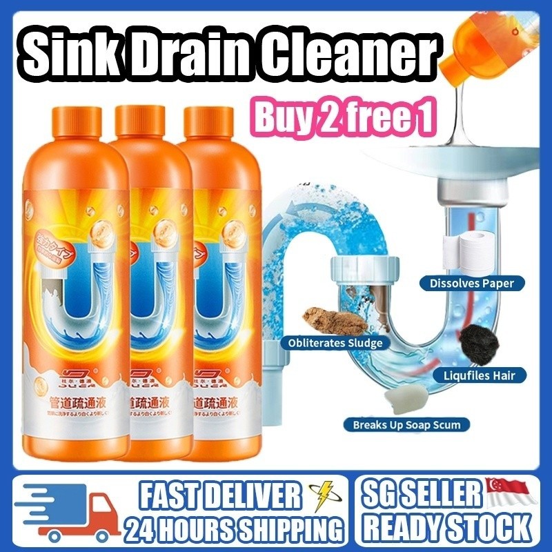 【MY Local Send】（Buy 5 get 3 free）500ML clog remover/drain clog remover ...