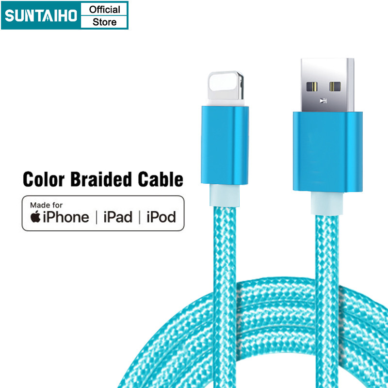 Suntaiho USB To Lightning Cable Fast Data Transmission Charging Wire ...