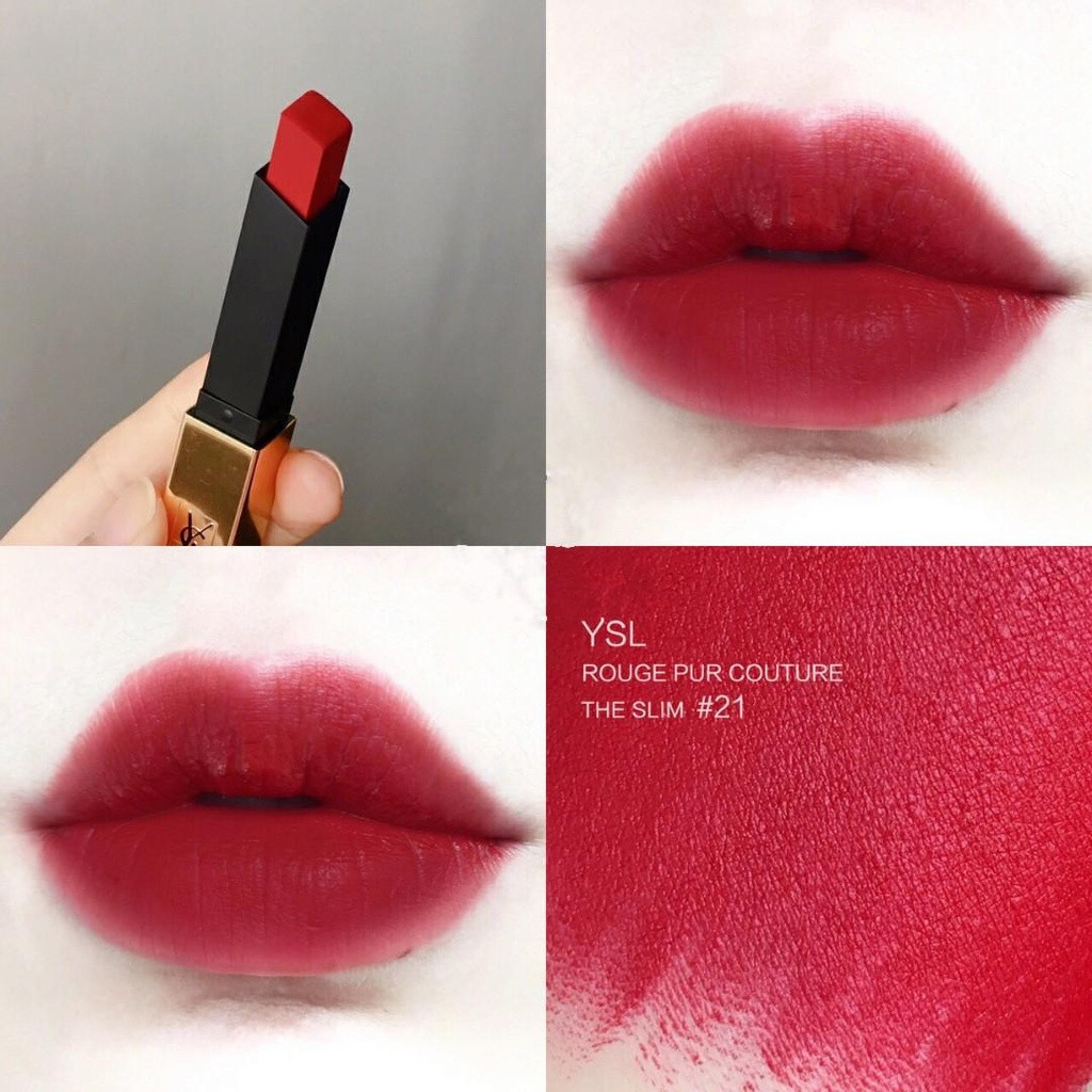 YSL Saint Laurent Lipstick Lip Gloss Tube Type Black New Fashion Color Matte 2024 416 21 1966 Authentic1 Shopee Malaysia