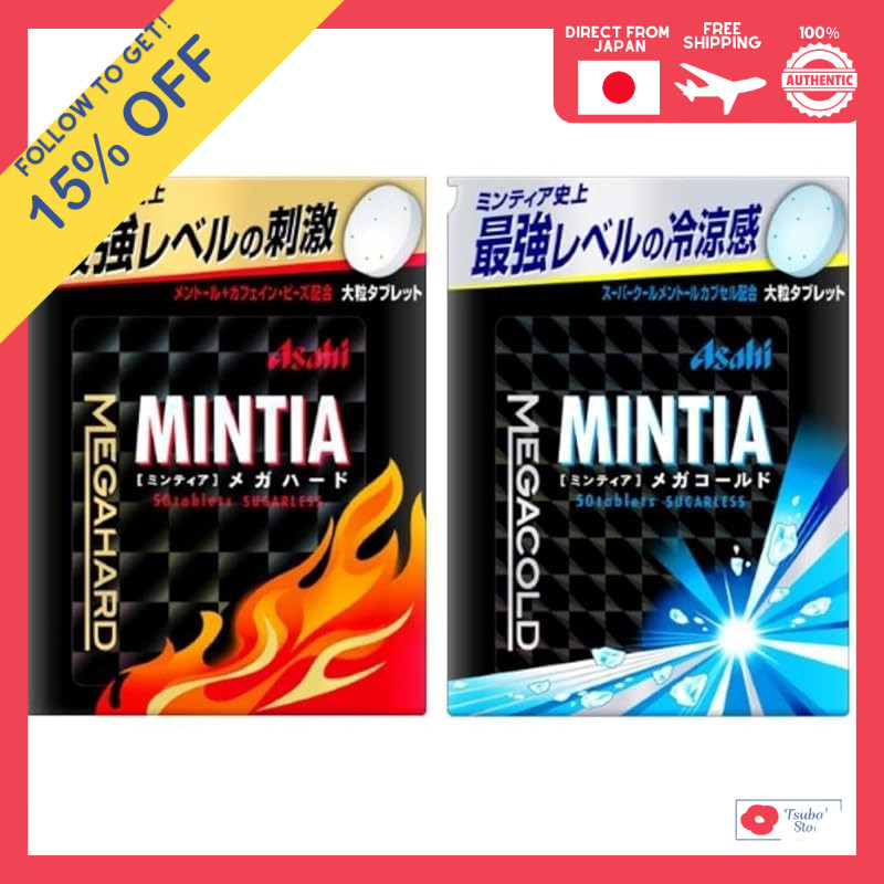 Asahi Mintia Breath Mints - Pack Of 10 (Japanese Mint Candy)