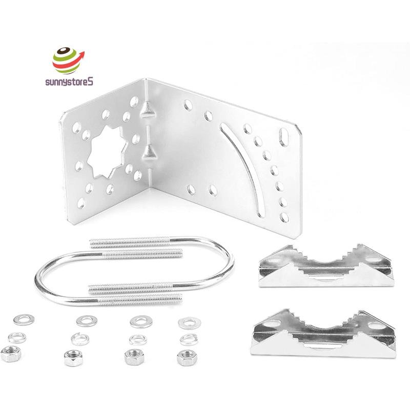 Pole Mount Bracket L Mounting Bracket to Wall Hardware Accessories for ...