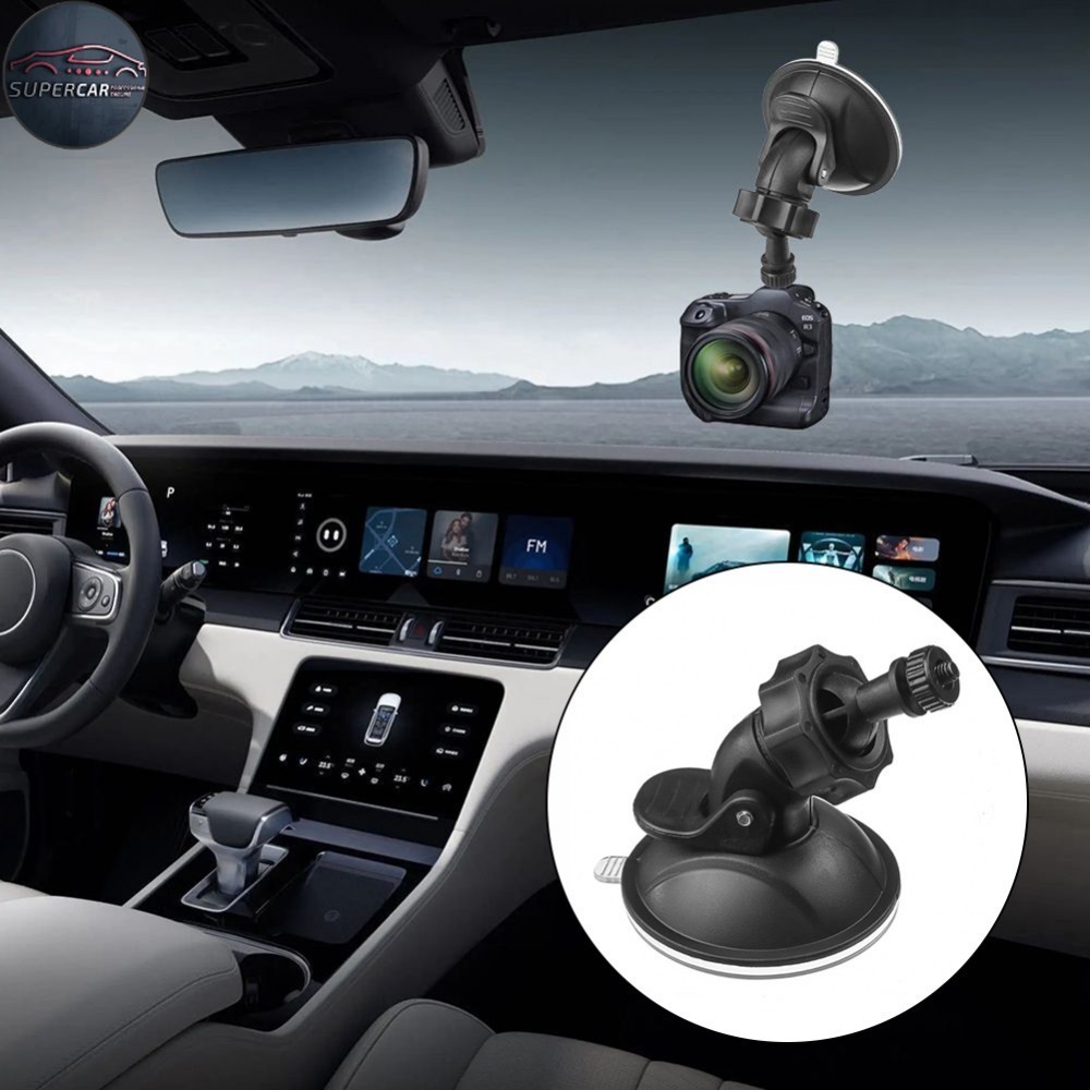 SC Camera Stand Suction Cup Mount Securely Mounts Your Dash Cam on any ...