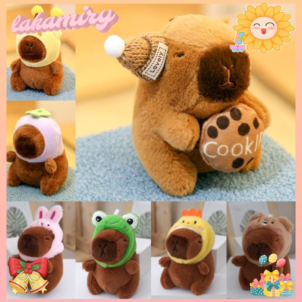 LAKAMIRY Key Chain, Bag Accessories with Bee Rabbit Frog Bear Hat ...
