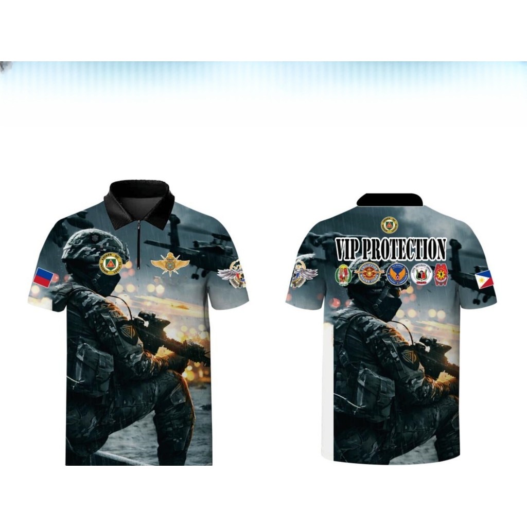 VIP PROTECTION POLO SHIRT FOR MEN 2025 SECURITY GUARD UNIFORM FULL ...