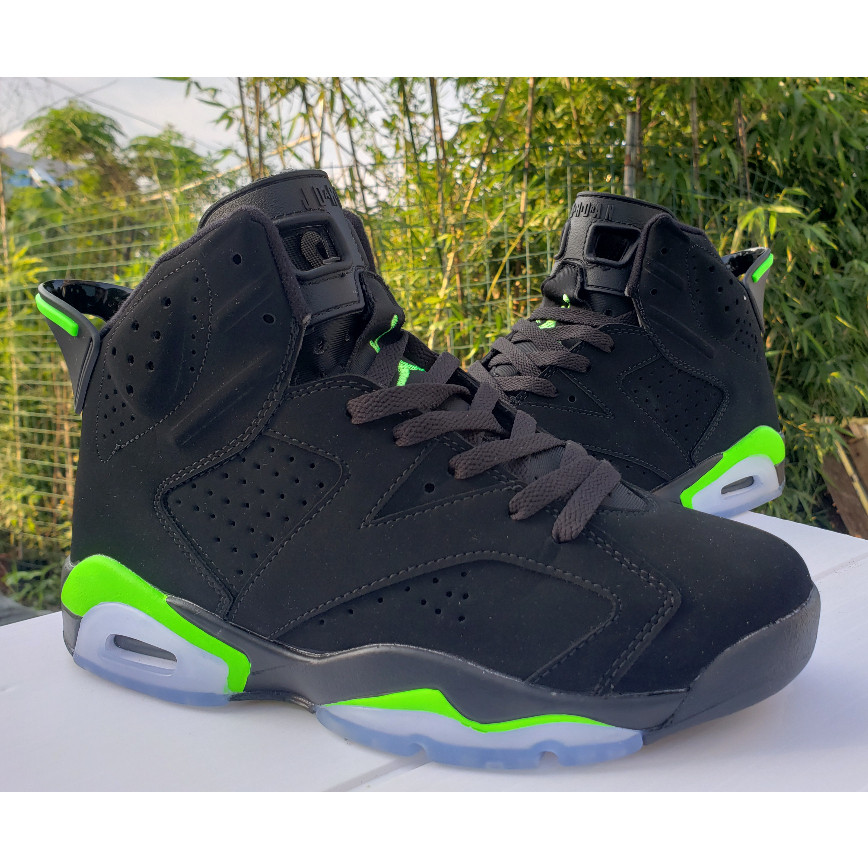 Nike Air AJ Jordan 6 AJ6 Vintage Samurai Black Original Basketball Shoe ...