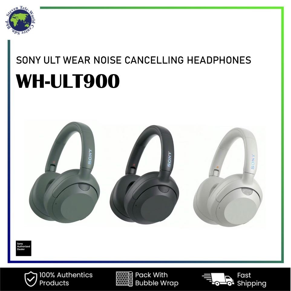 SONY ULT WEAR NOISE CANCELLING HEADPHONES WH-ULT900 | Shopee Malaysia