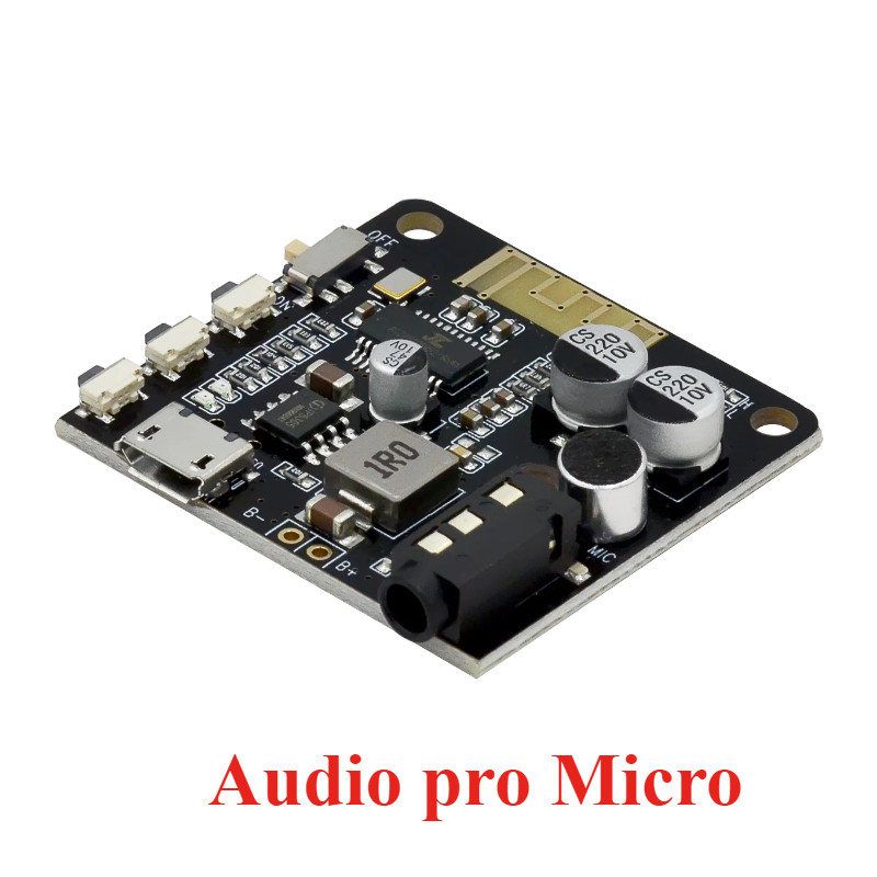 VHM 314 TYPE C / Bluetooth 5 audio receiver module, 3.5mm Jack socket, USB C, 5V DC, 3.7...4.2V DC     Electronic parts retail and wholesale