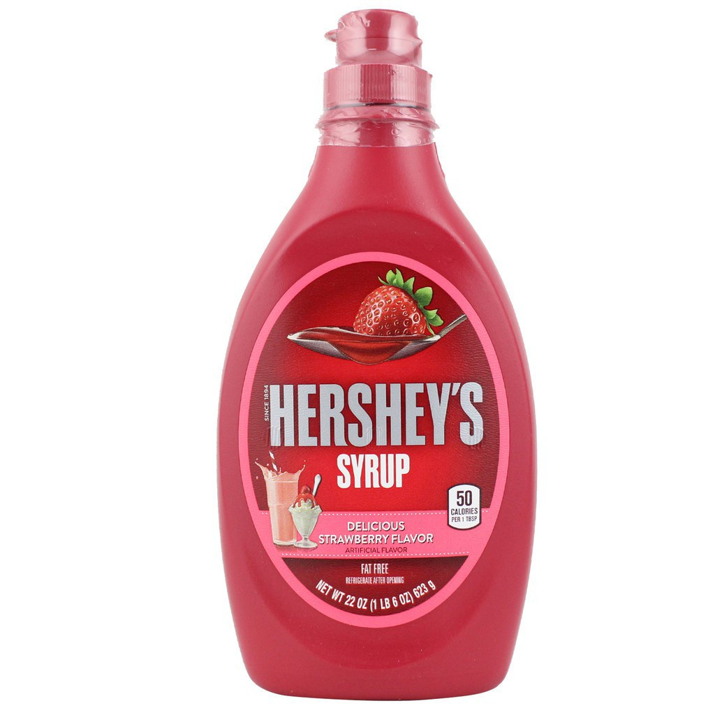 Hershey's Syrup Delicious Strawberry Flavor (623g) | Shopee Malaysia
