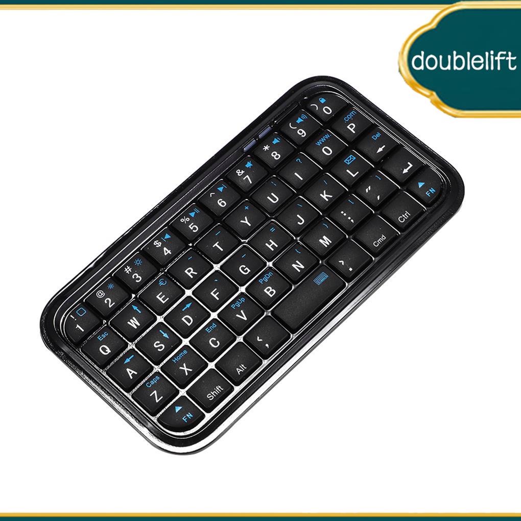 1/2/3 Wireless Keyboard with Button Keys Handheld Universal Small ...