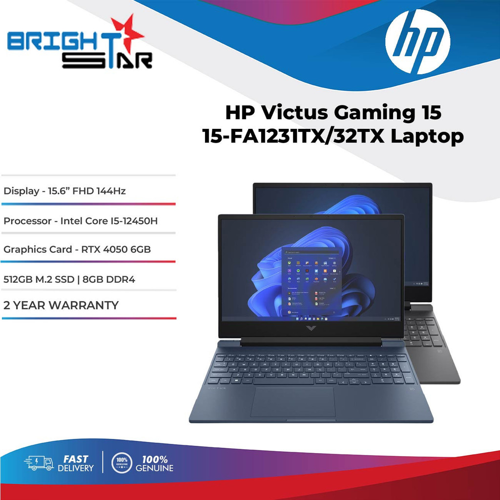 HP VICTUS GAMING 15 FA1231TX/32TX Laptop (15.6