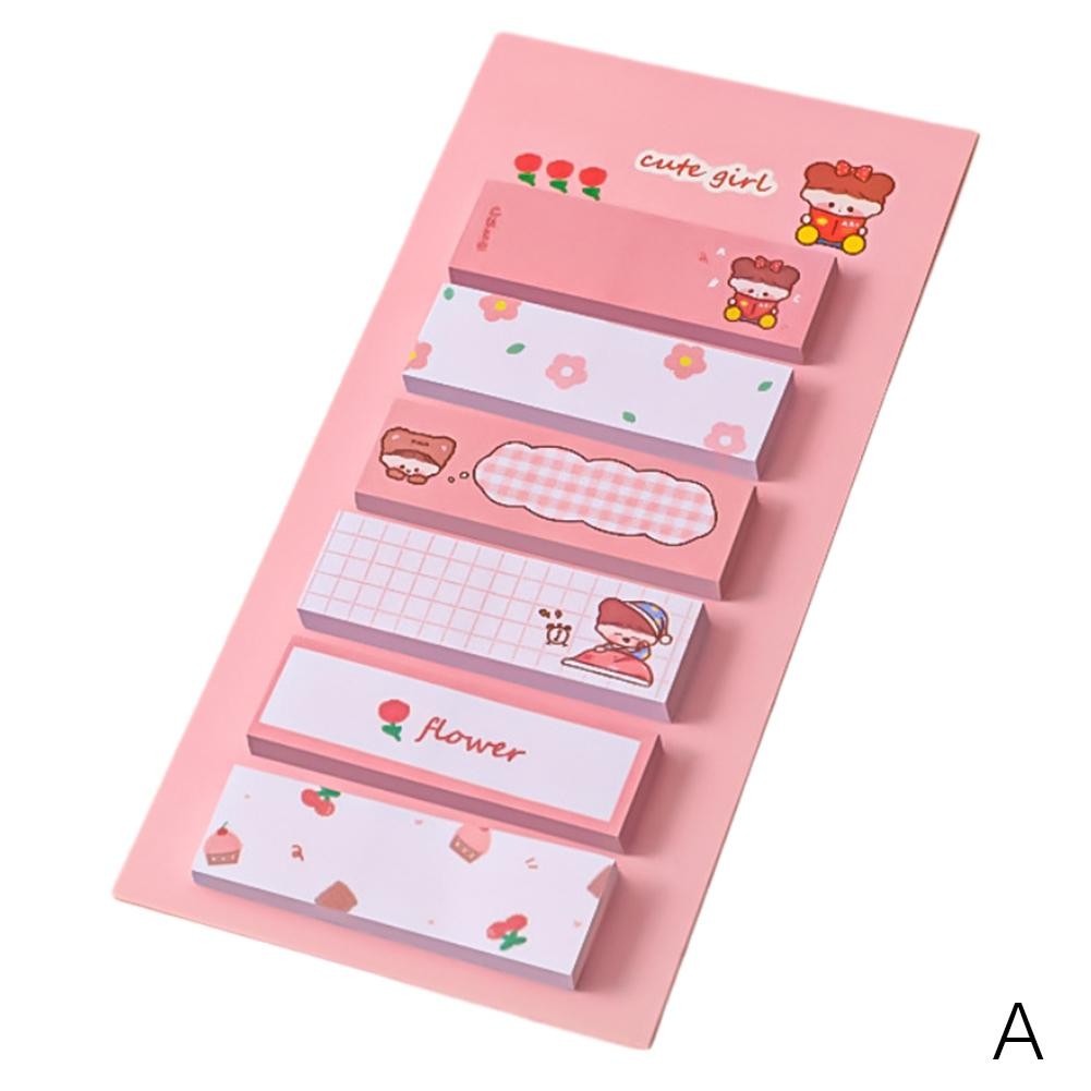 Artoon Sticky Note Student Rectangular Post-it Notes 6 Classification ...