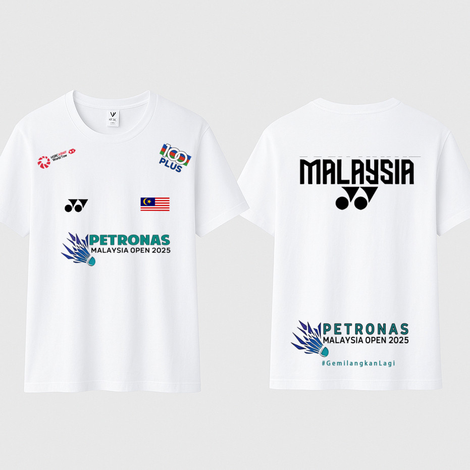 Badminton SPG Malaysia Open 2025 PETRONAS Yonex Victor T-Shirt