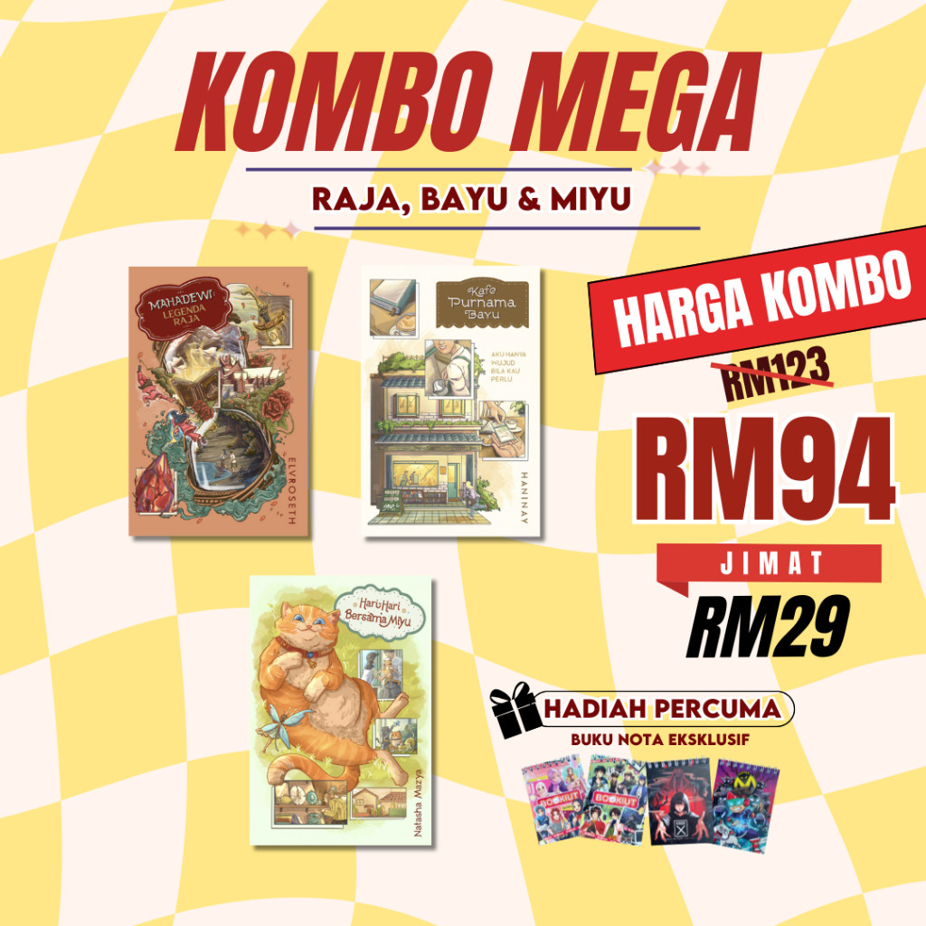Kombo Mega RM94, Jimat RM29: Raja, Bayu & Miyu | Shopee Malaysia