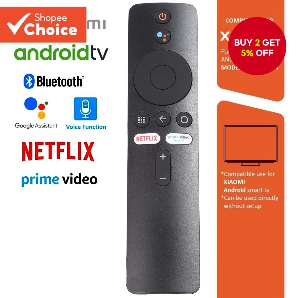 Bluetooth Voice Remote Control XMRM-00A for Xiaomi TV Box with NETFLIX ...