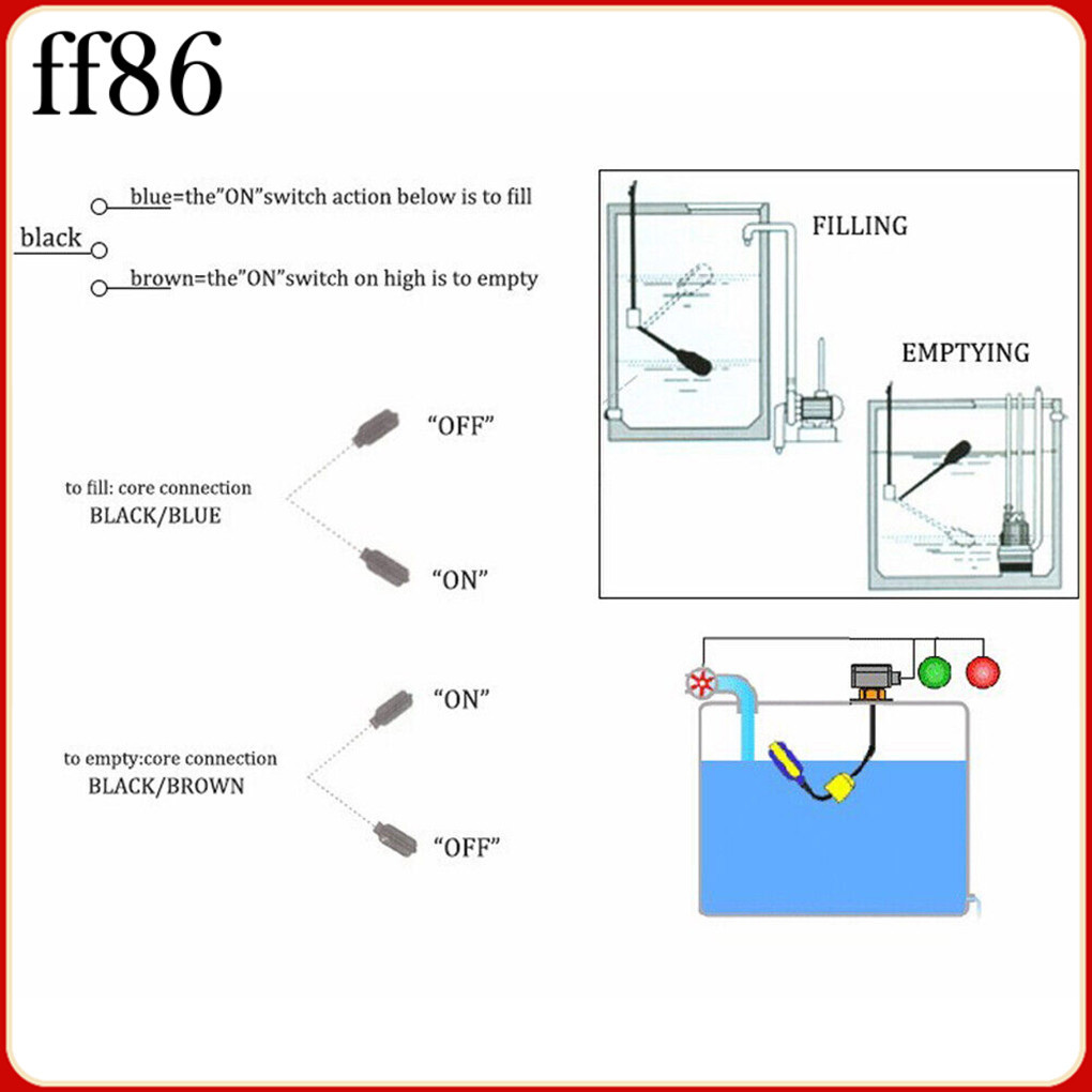 Low Prices Sump Fluid Tank Sensor For Drainage Control 2. Has Non-toxic ...
