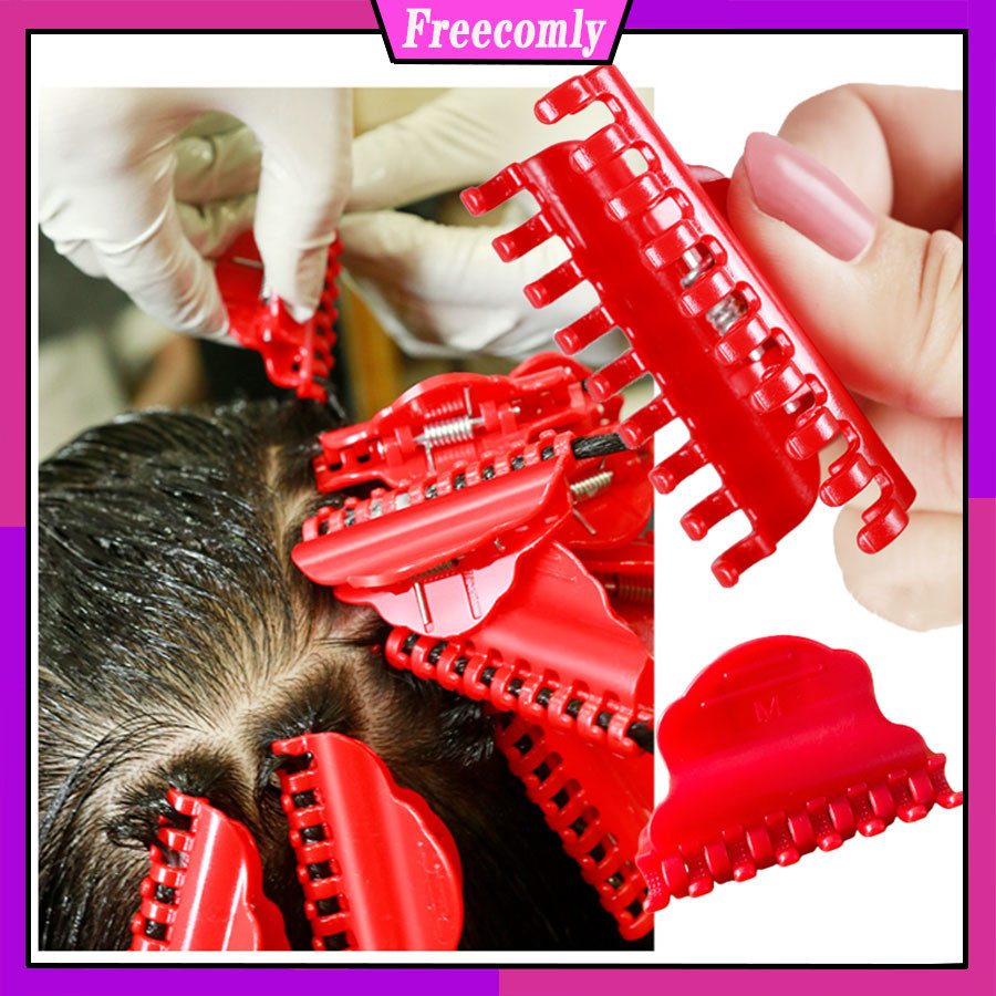 New 4pcs/set HAIR PERMING Styling Tools Hair Root Fluffy Clamps Wave ...