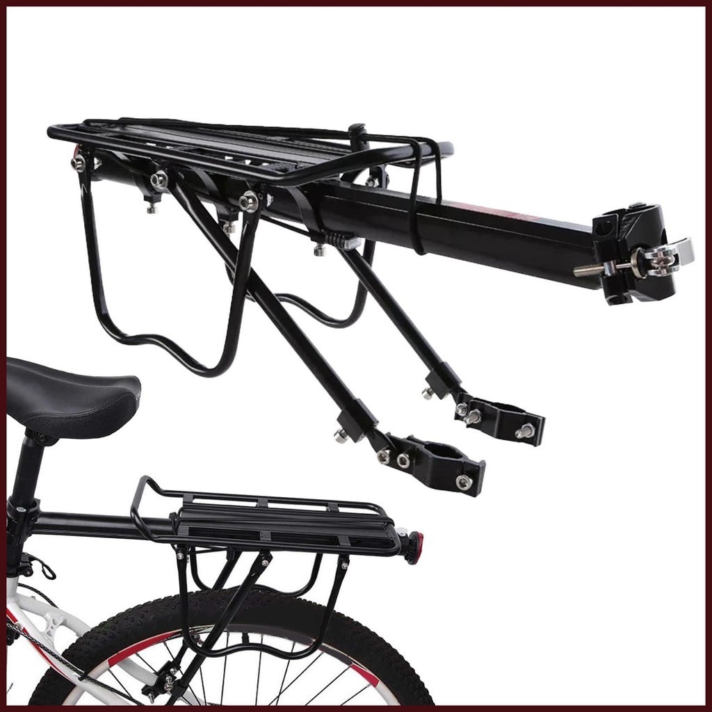 Back Tire Rack Quick Release Shelf Bracket Adjustable Rear Racks Rear ...