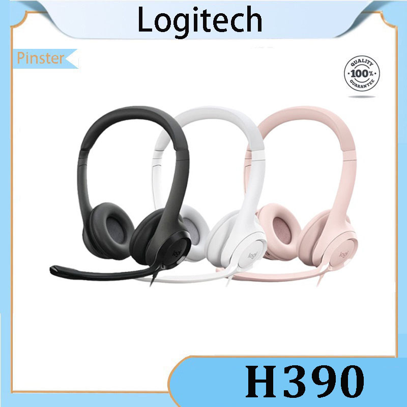 Logitech headphones mute button hotsell