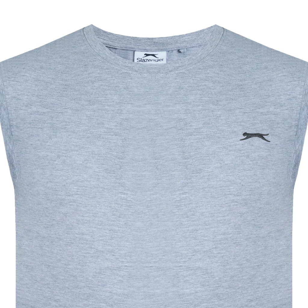 Slazenger Mens Muscle Vest Mens Grey Marl Sports Direct Shopee Malaysia