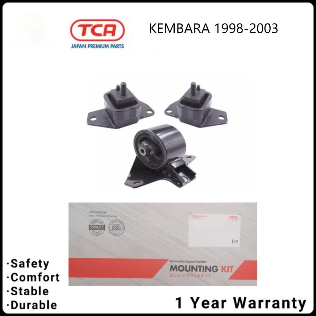 TCA Engine Mounting For KEMBARA 1998-2003 (1Set 3PC) | Shopee Malaysia