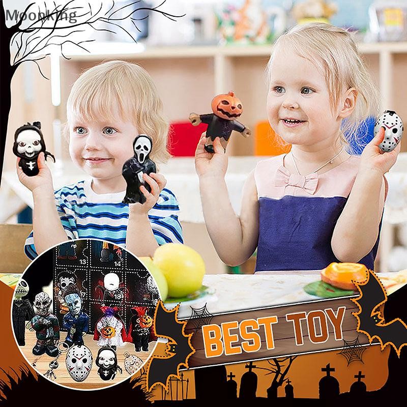 NEW Halloween Advent Calendar 2024 - Contains 24 Gifts Horror Figures ...