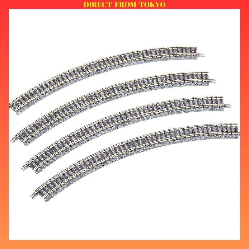 Tomix N Gauge Curved Rail C280-45 F 4-piece Set 1851 for Railway Models ...
