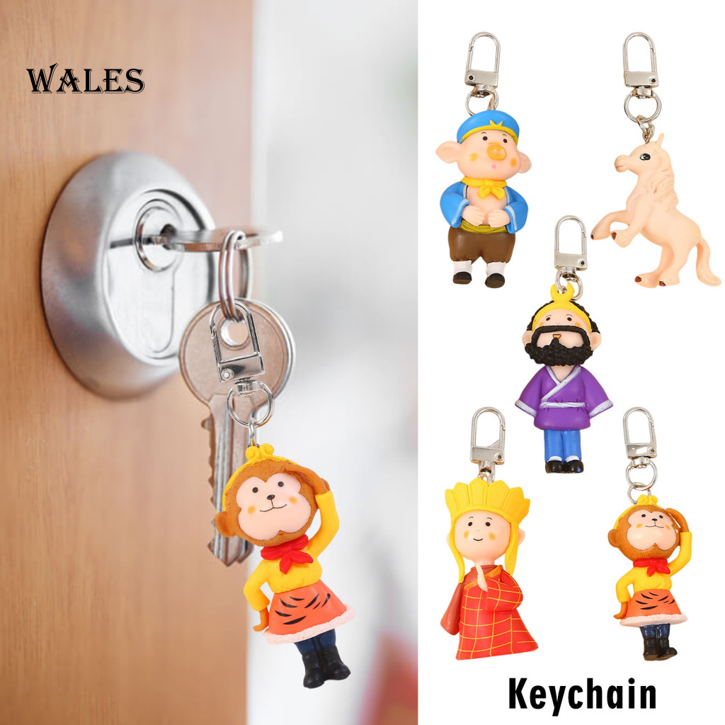 Master Disciple Keychain Journey to West Key Holder Journey to the West ...