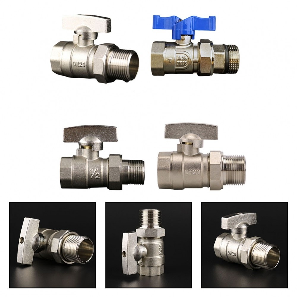 1 Inch Brass Heating Valve with Efficient Flow Control Easy ...