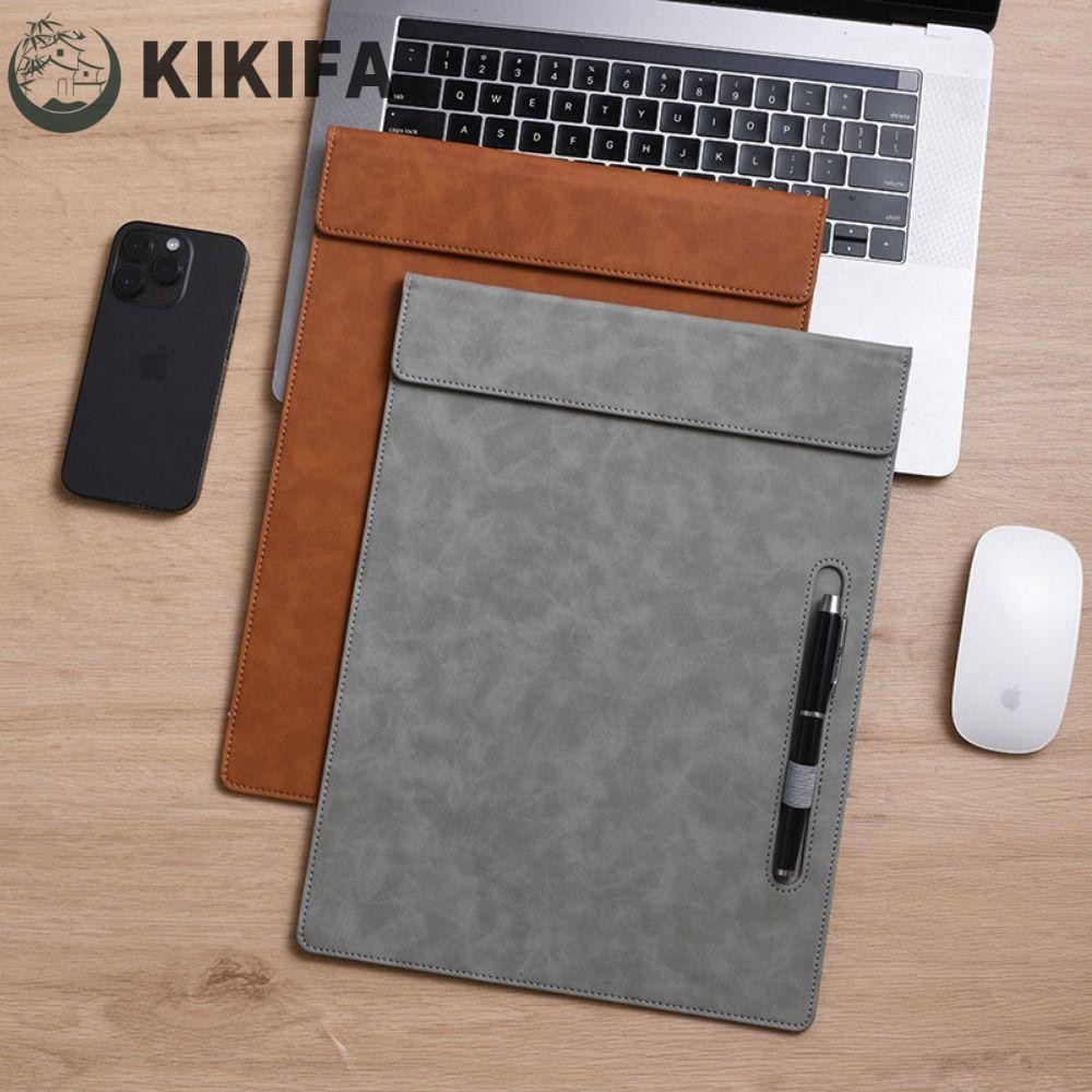 KIKIFA File Folder, with Pen Insert Magnetic Writing Clipboard, Folder ...