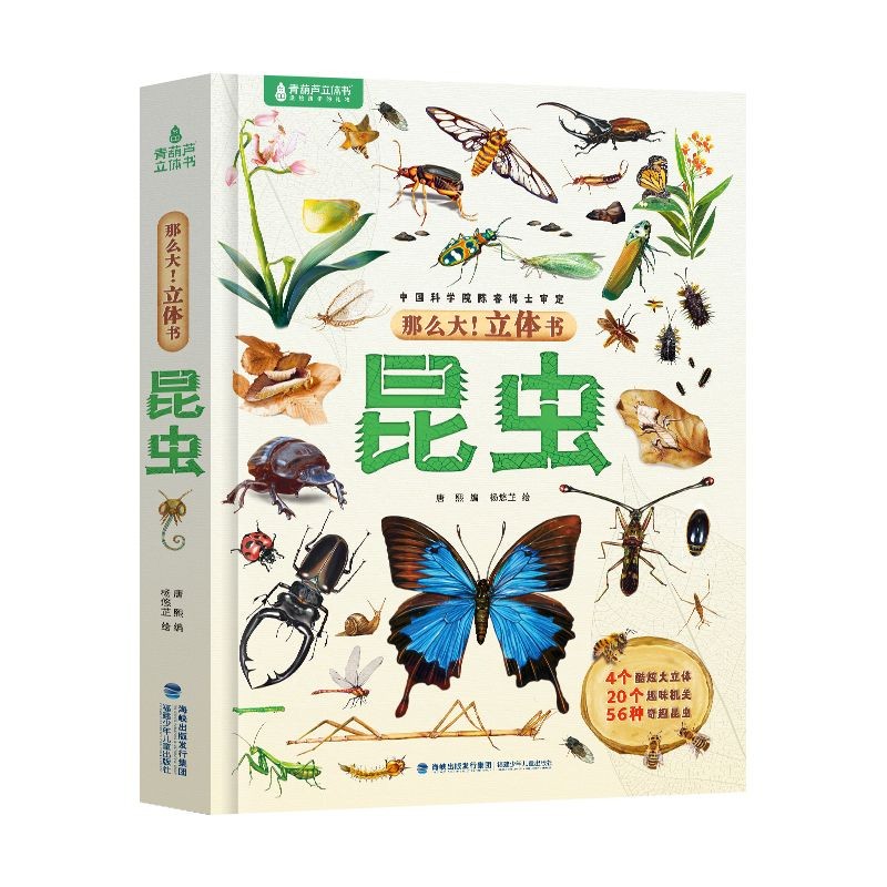 Insects So Big Pop-up Book Reveal Secrets Insects 3-6-8 Years Old ...