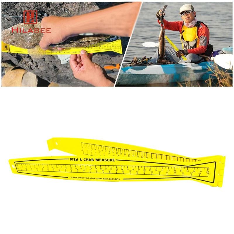 HILABEE Fish Ruler Marine Fishing Measurement 31inch/80cm Easy Read ...