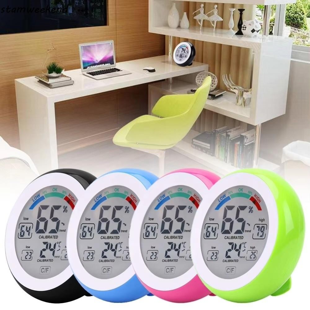 STAMWEEKEND Digital Thermometer Hygrometer, Precision Circular ...