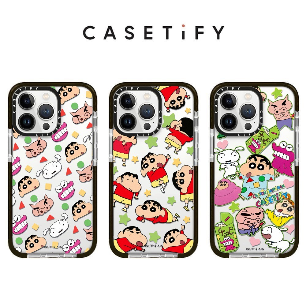 Crayon Shin Chan family Phone Case for IPhone 17 Pro Max 16 15 14