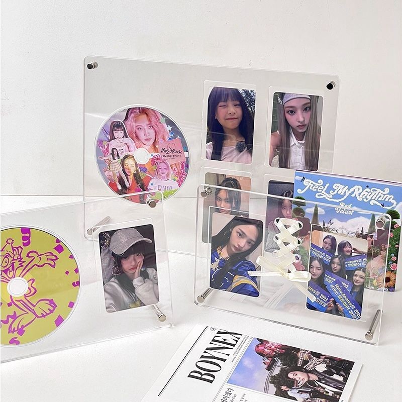 Acrylic Picture Frame Kpop Picture Frame Idol Cards Display Stand ...