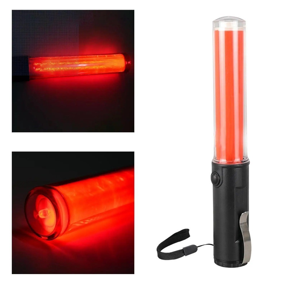 26cm Traffic Light Baton Concert Light Stick Side Clip Design Signal ...