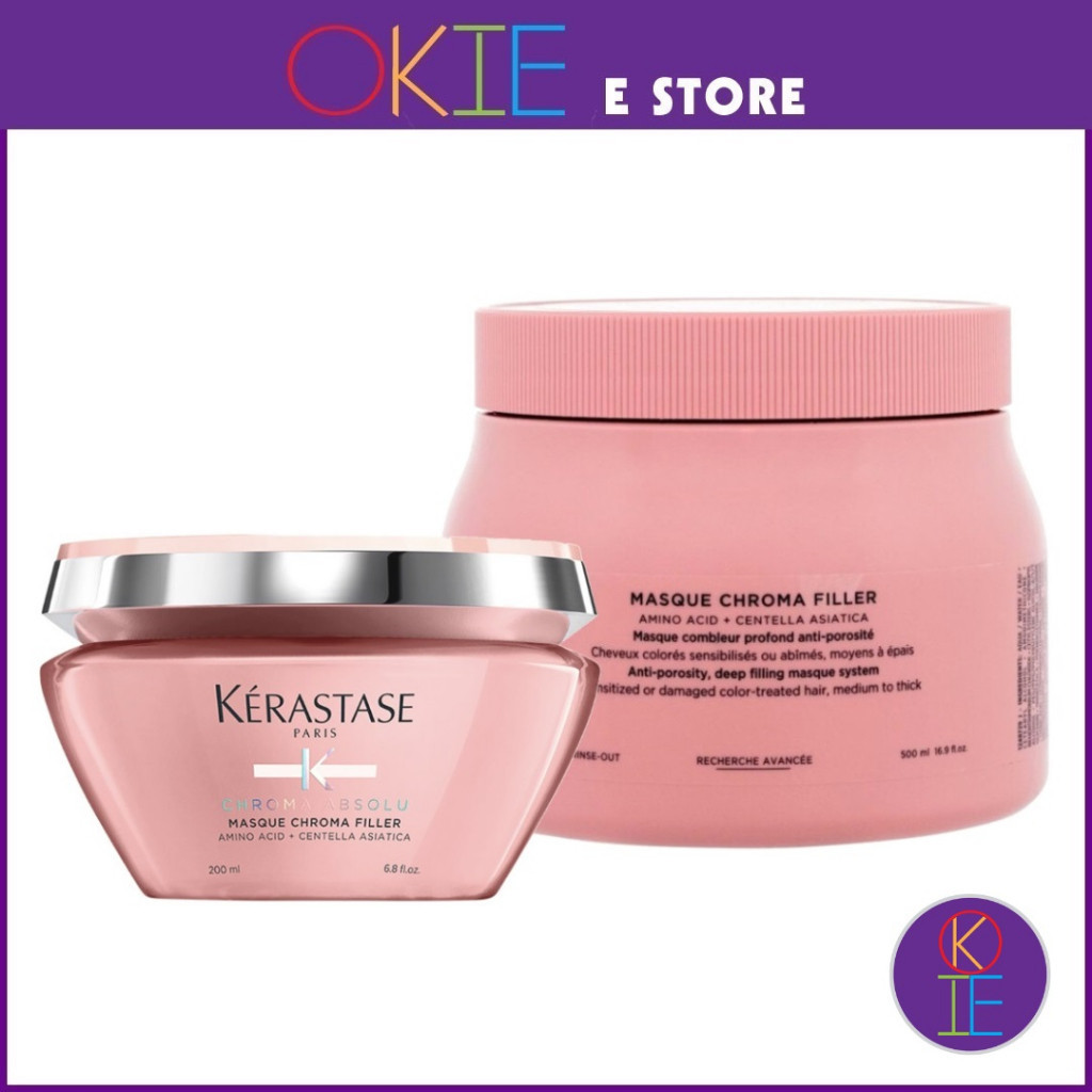 Kerastase Chroma Absolu Masque Chroma Filler - 200ml/500ml | Shopee ...