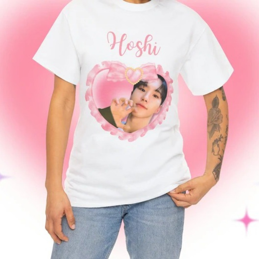 SEVENTEEN Hoshi T-shirt SVT Tour 2024 Coquette Bow Kpop Bootleg Merch ...