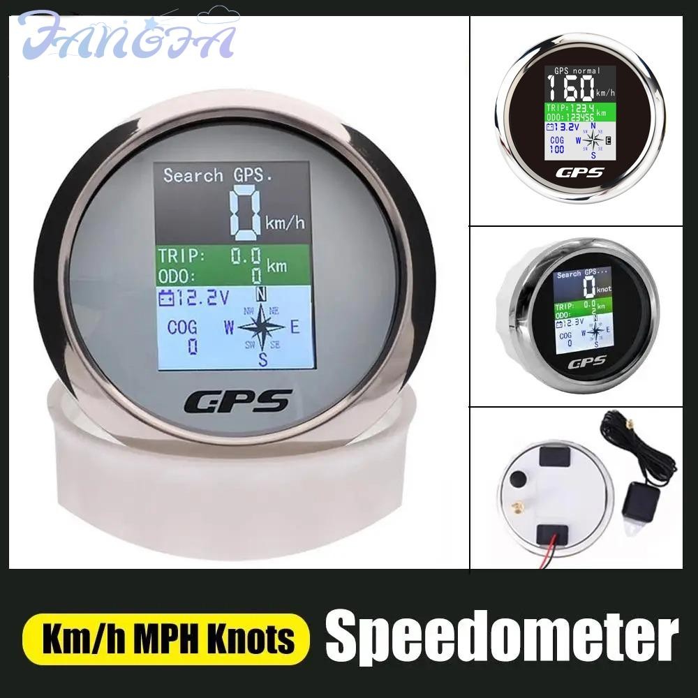 FANGFA Speed Indicator, with GPS Antenna 85mm GPS Speedometer, Auto ...