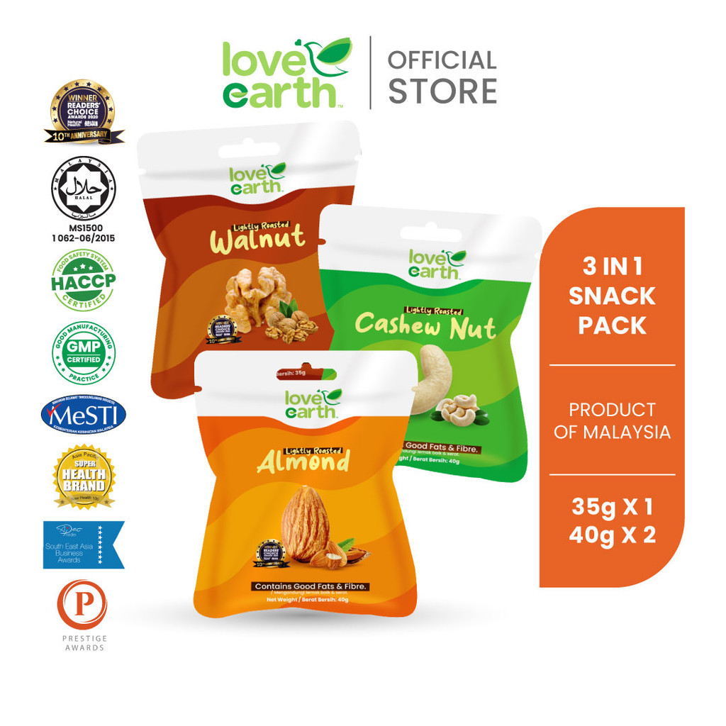 Love Earth Healthy Snack Pack Value Set | Shopee Malaysia