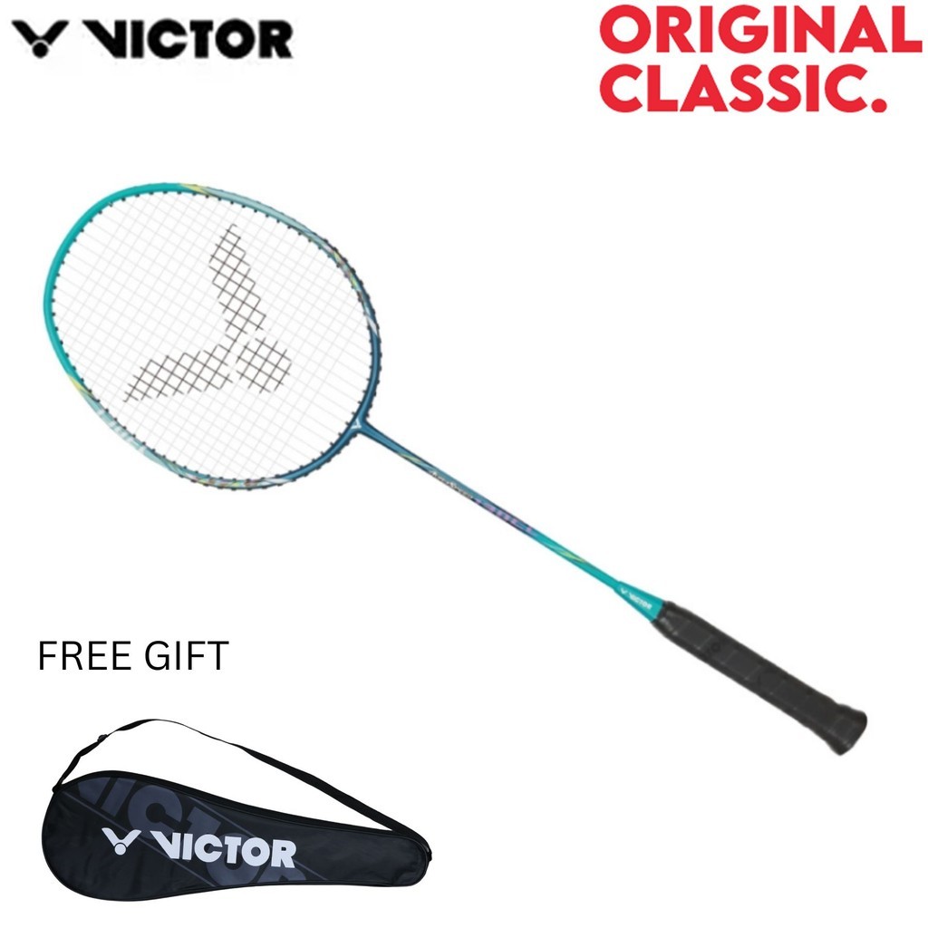 Victor Auraspeed 130CL Badminton Racket - Turquoise | Shopee Malaysia