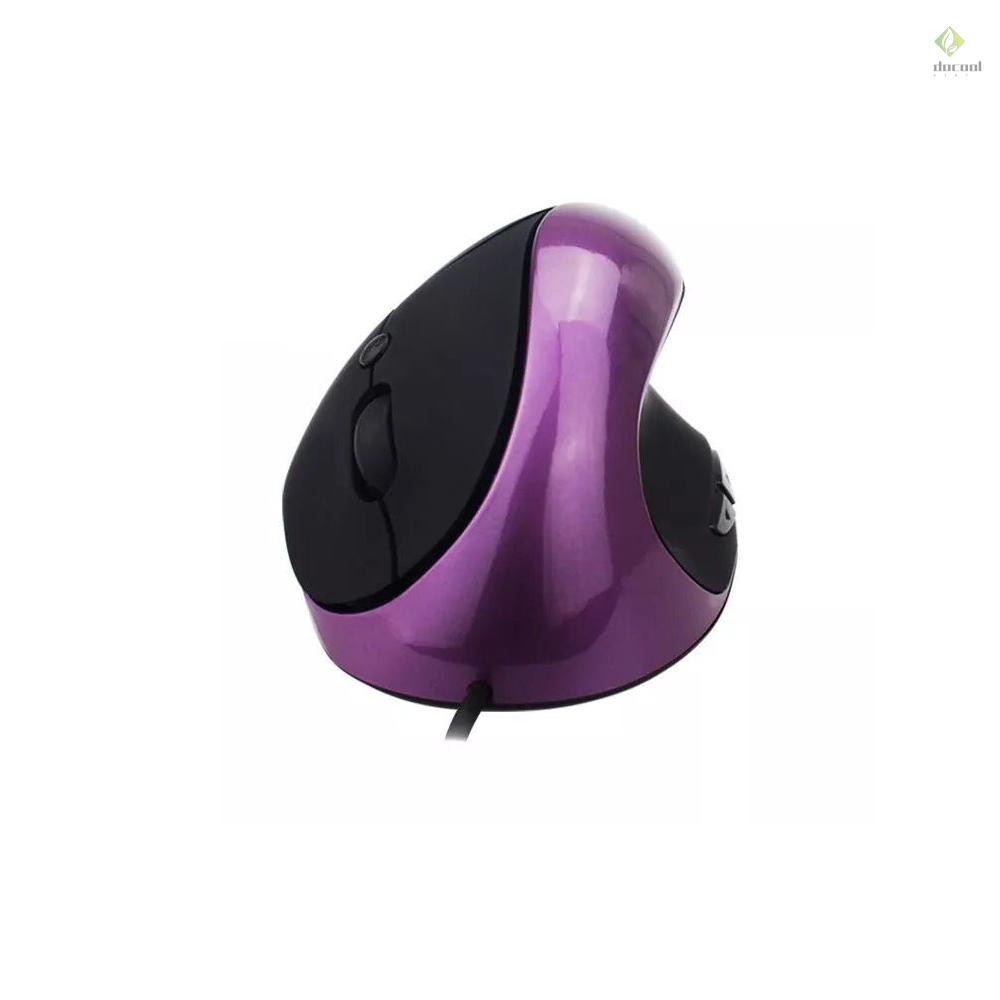 Optical Vertical Mouse Ergonomic Wired Mouse USB Mice 5 Button for PC ...