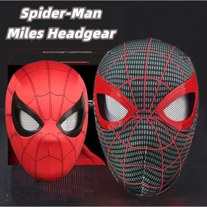 MATA Spiderman Mask / Mask with Spider Web Spider-Man Mask Skin Control ...