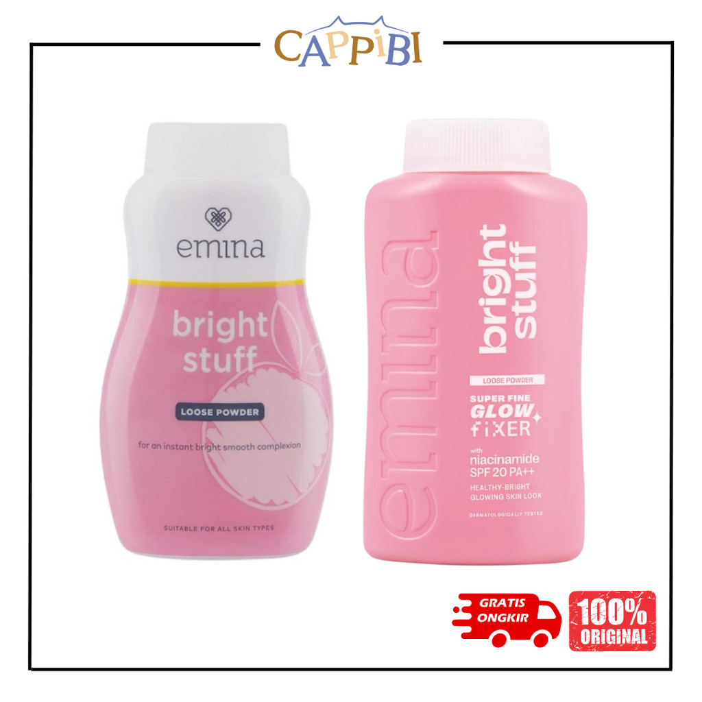 Emina Bright Stuff Loose Powder 55gr | Shopee Malaysia
